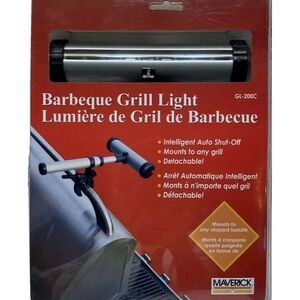 LED Grill Light-Mounts To‎ Any Grill Handle Intelligent Shut Off BBQ Barbeque